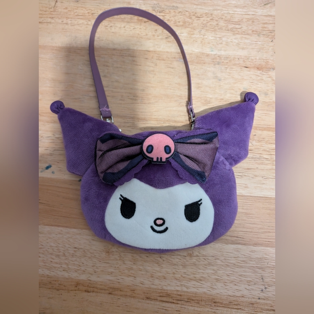 Kuromi Plush Wrist Lanyard Brand New From Bioworld